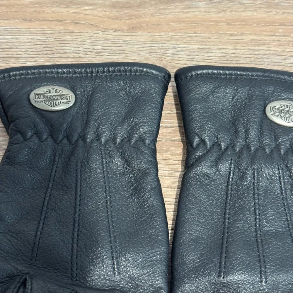 Ladies Harley-Davidson Leather Gloves black XS